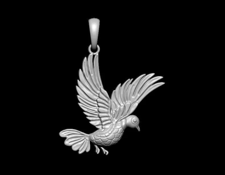 Pigeon Pendant
