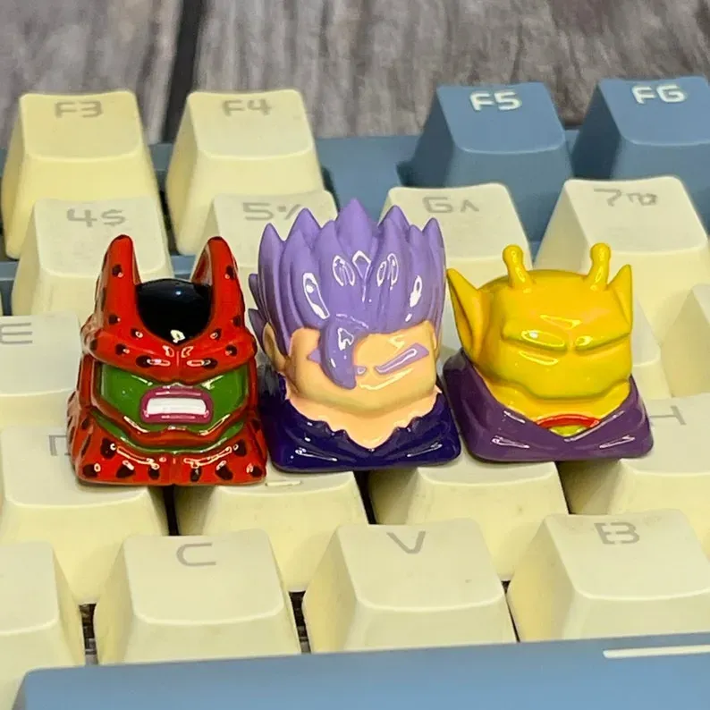 Dbz Keycaps Vol III - Dragon ball Super - Teclado mecânico
