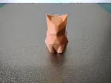 Low Poly Cat Keychain / keyring-2