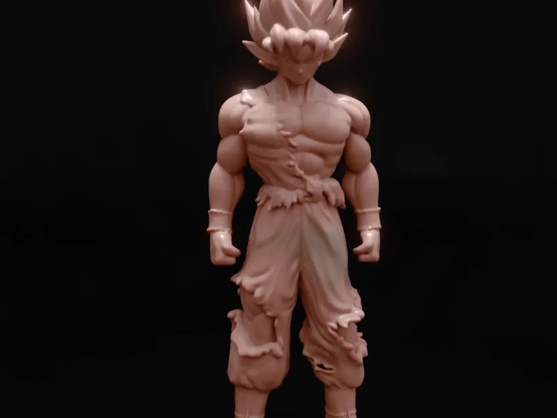 Goku Figure – Iconic Dragon Ball Fan Art