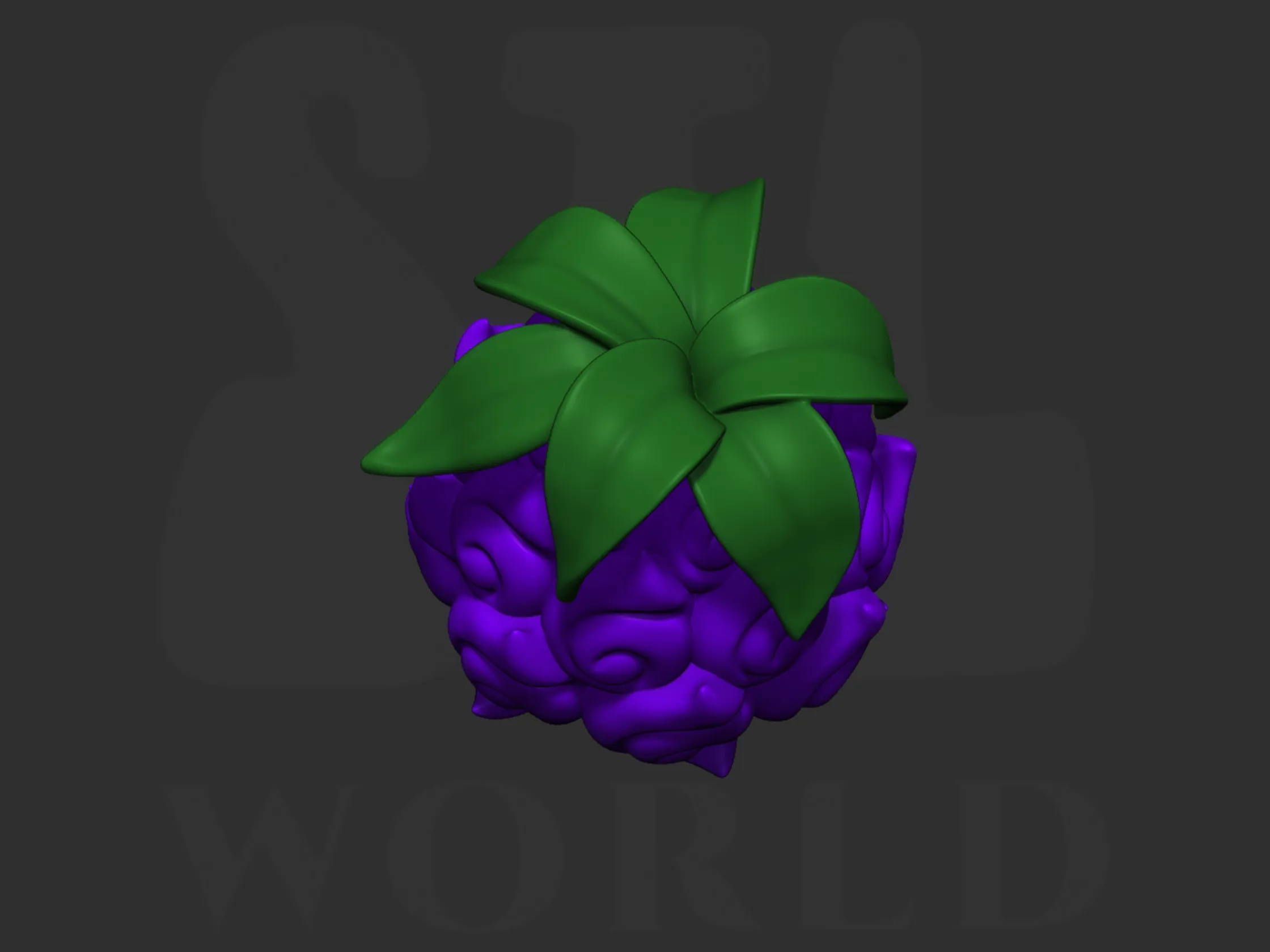 Kurohige Devil Fruit 3D Print Model