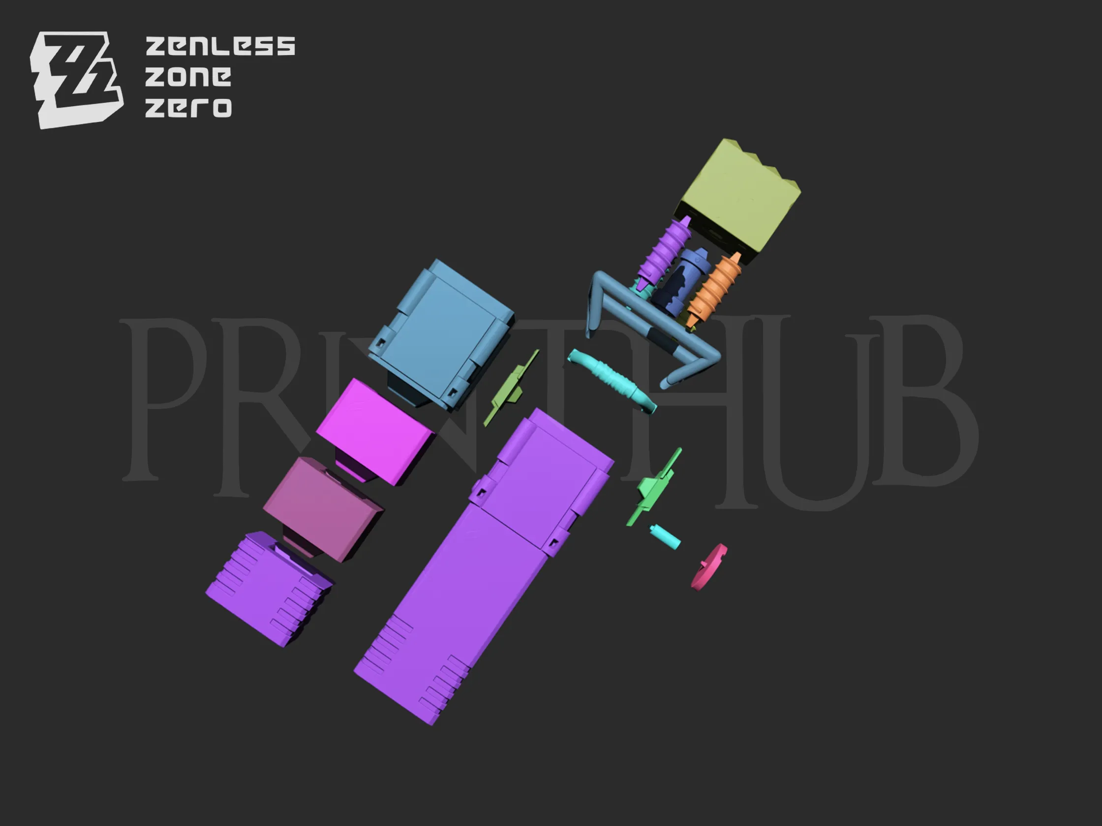 ZenlessZoneZero ben bigger W-Engine Big Cylinder for cosplay