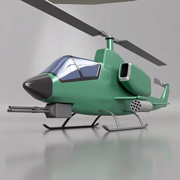 Cobra helicopter redesigned