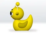 Sprunki Yellow Duck STL file, Sprunki 3D Model Character-2