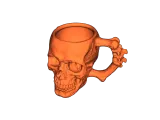 Bonehandle Skull Mug-1