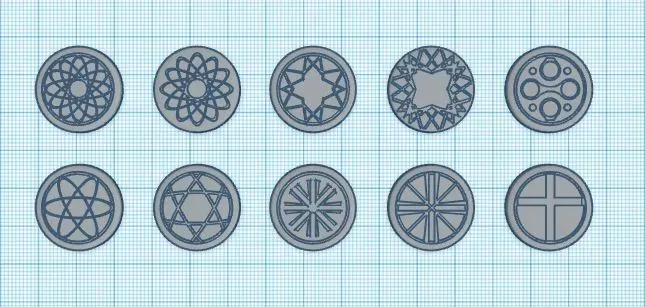 22x2mm Bases with Designs fixed