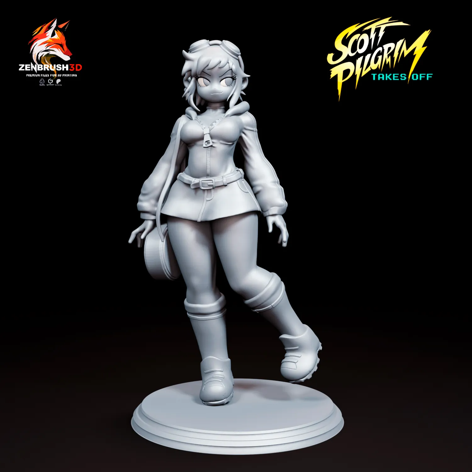 Ramona Flowers - Rammy - Scott Pilgrim 3D PRINTING STL