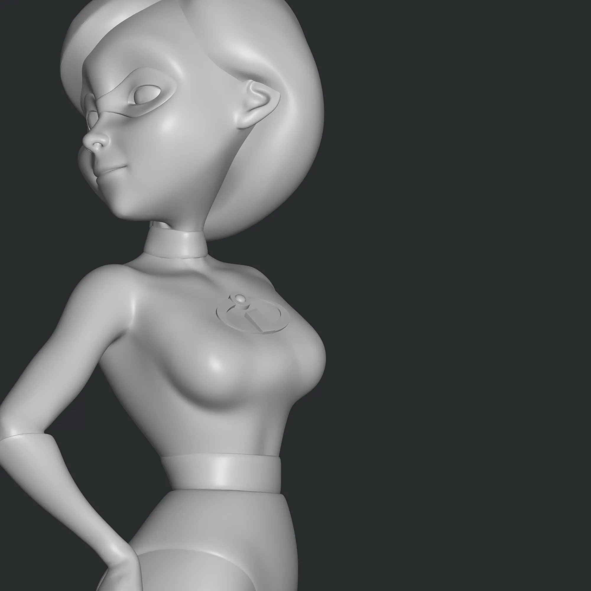 Elastigirl Helen Parr Incredibles Stl file 3d Printing