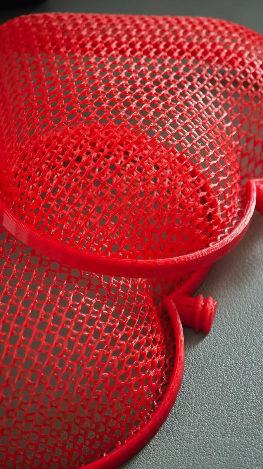 Thermoformed flexible hearts with mold-1