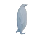 Low Poly Standing Penguin-3