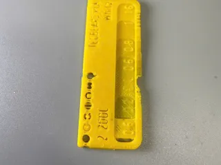 My Customized Filament Swatch (Filament test)