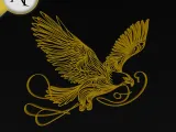 Eagle - Line Art - 2D Wall Art Decor-0