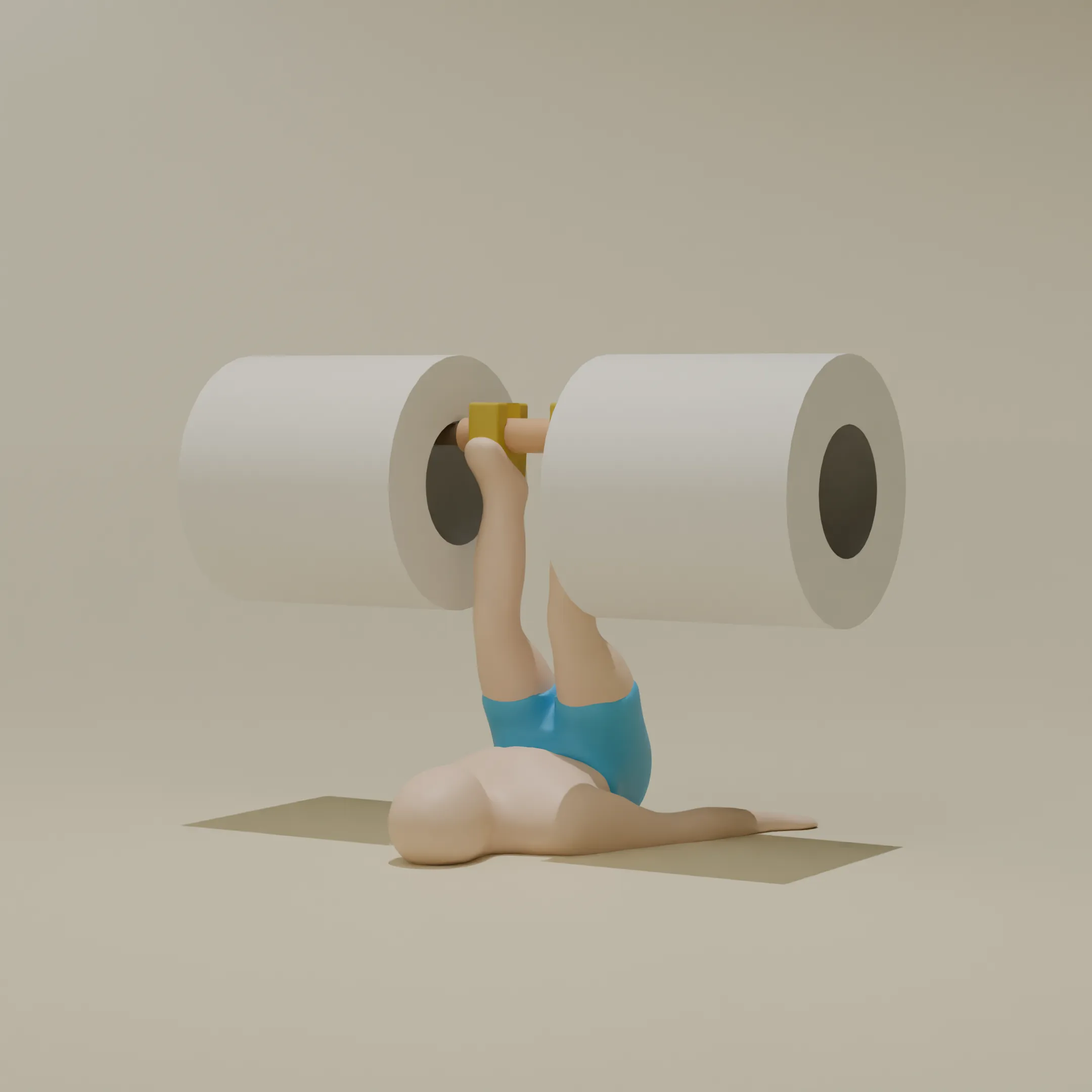 Porta carta igienica Gym Buddy