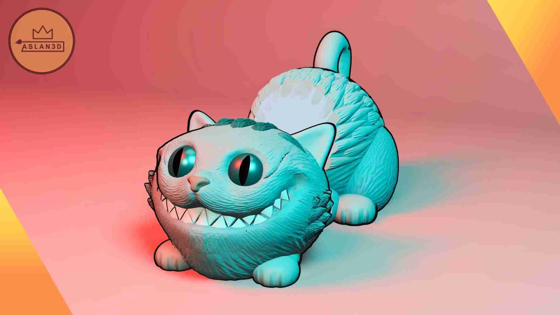 Cat Cheshire Phone Holder 