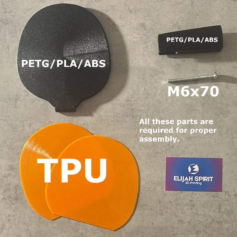 3D Printed Table Tennis Bat