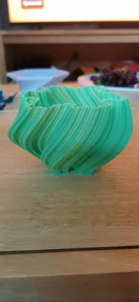 VASE 0083 - KOCH SNOWFLAKE FRACTAL VASE-2