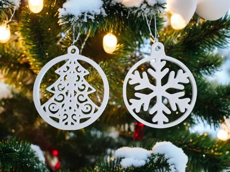 10 Piece Christmas Tree Ornament Hanger Set – Decoration
