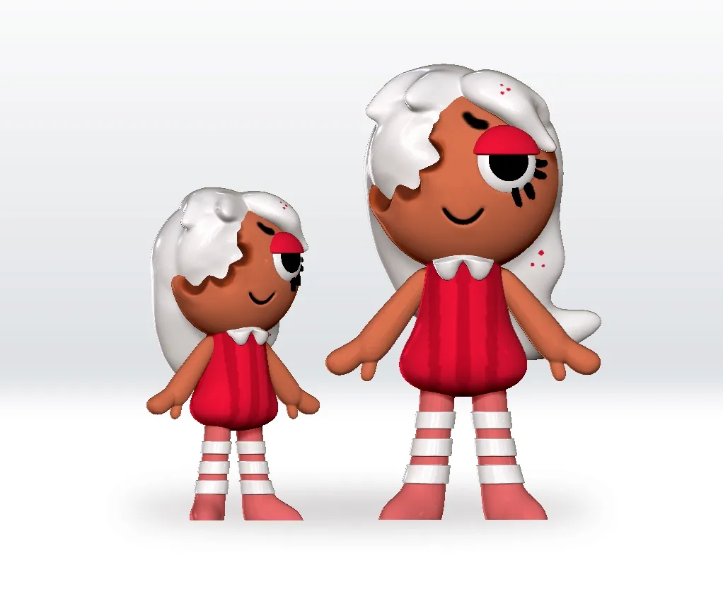 Ginger STL Dandy's World 3D STL Model Fanart STL file