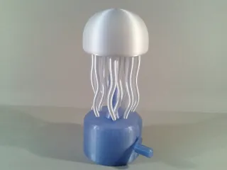 Jellyfish Swimming - Mechanical Interactive Art