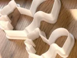 Squirrel cookie cutter, cookie cutter, squirrel, animal, STL-4