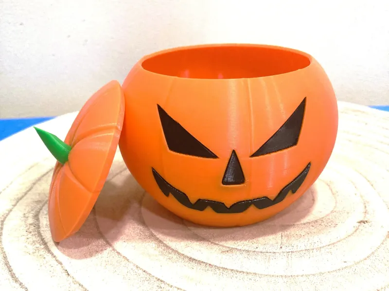 Halloween pumpkin bowl small size