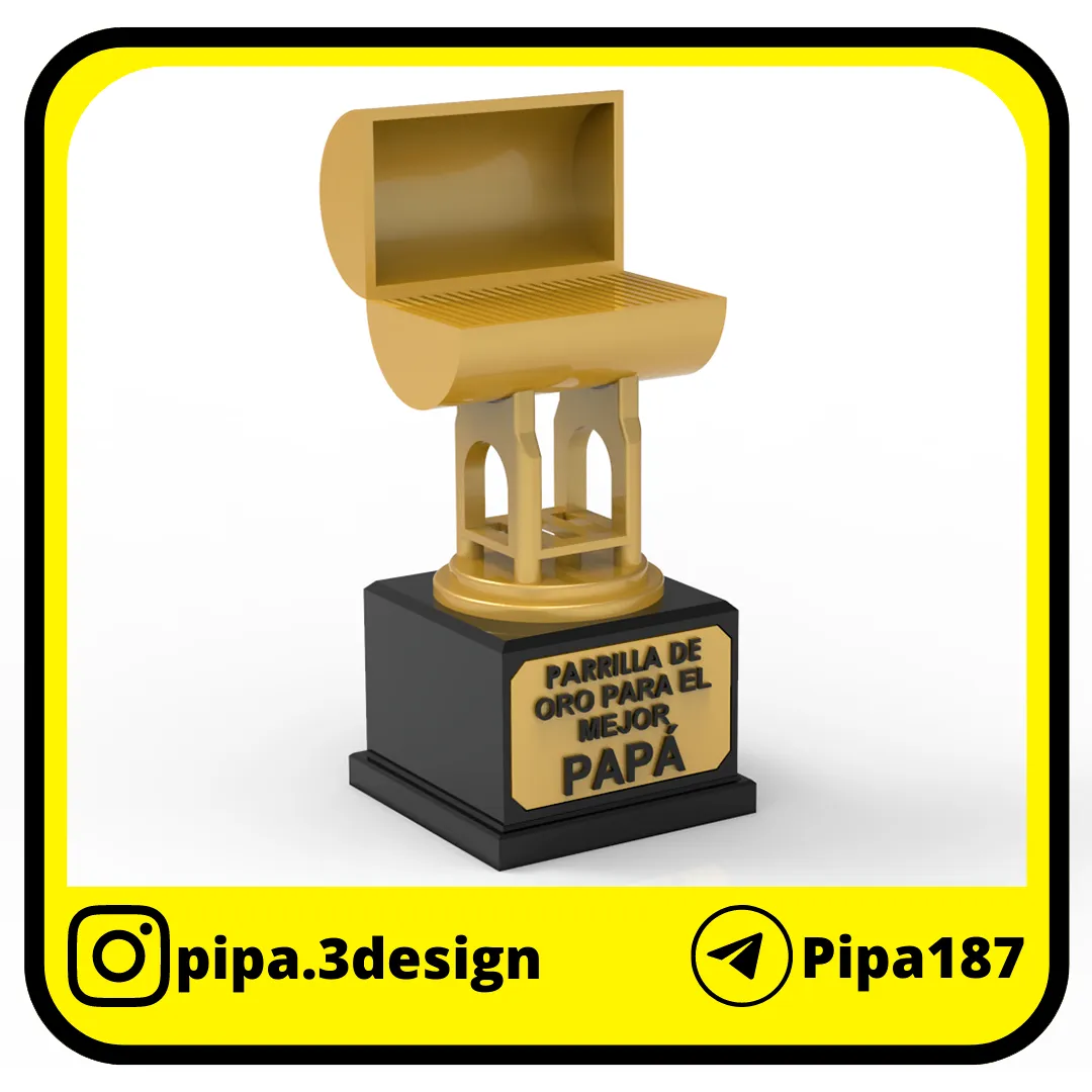 TROFEO DÍA DEL PADRE - FATHER'S DAY TROPHY - ASADOR - GRILL