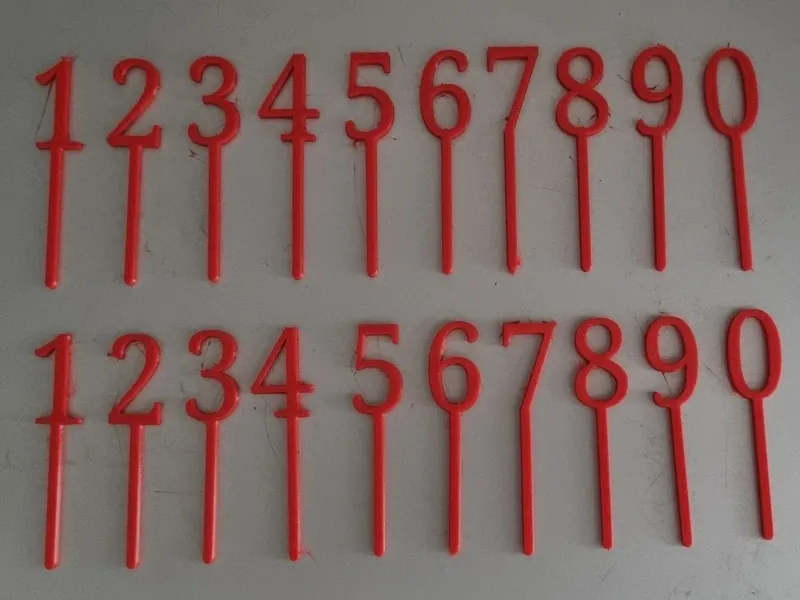 Birthday Numbers (0 to 9)