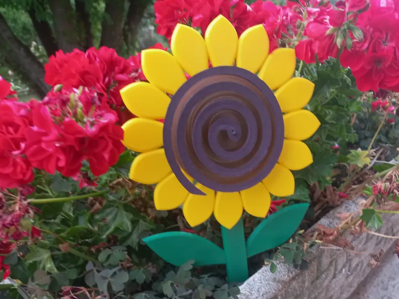 Girasole Porta bobine di zanzara