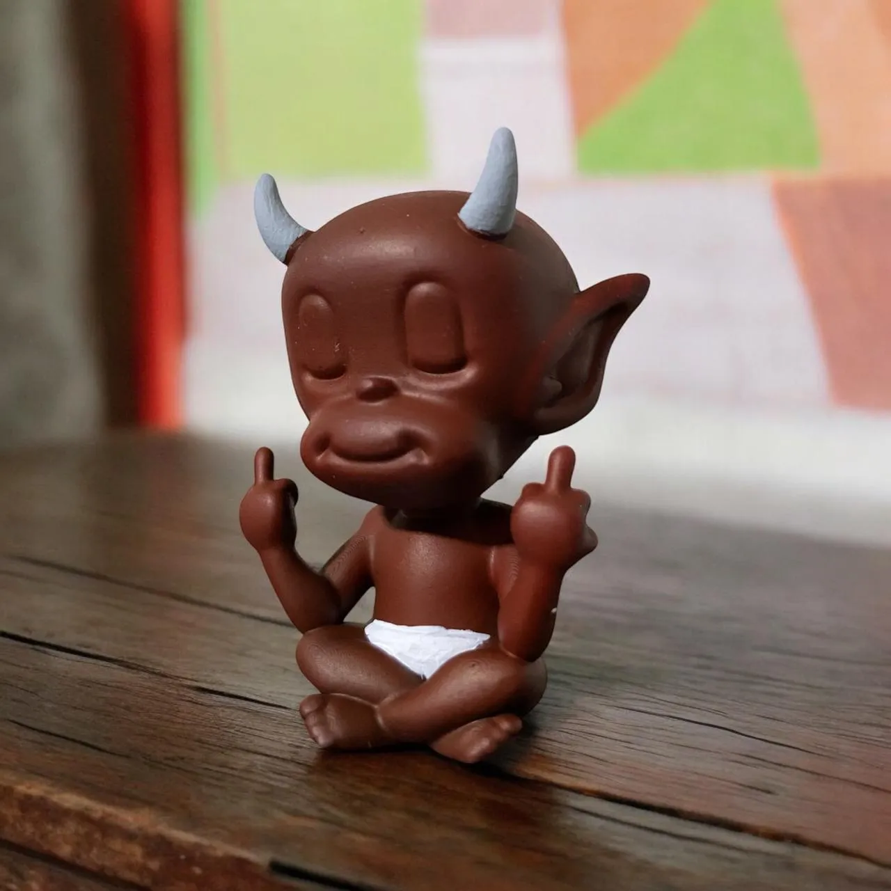 Characters & Creatures STL Descarga - Hot stuff the little devil
