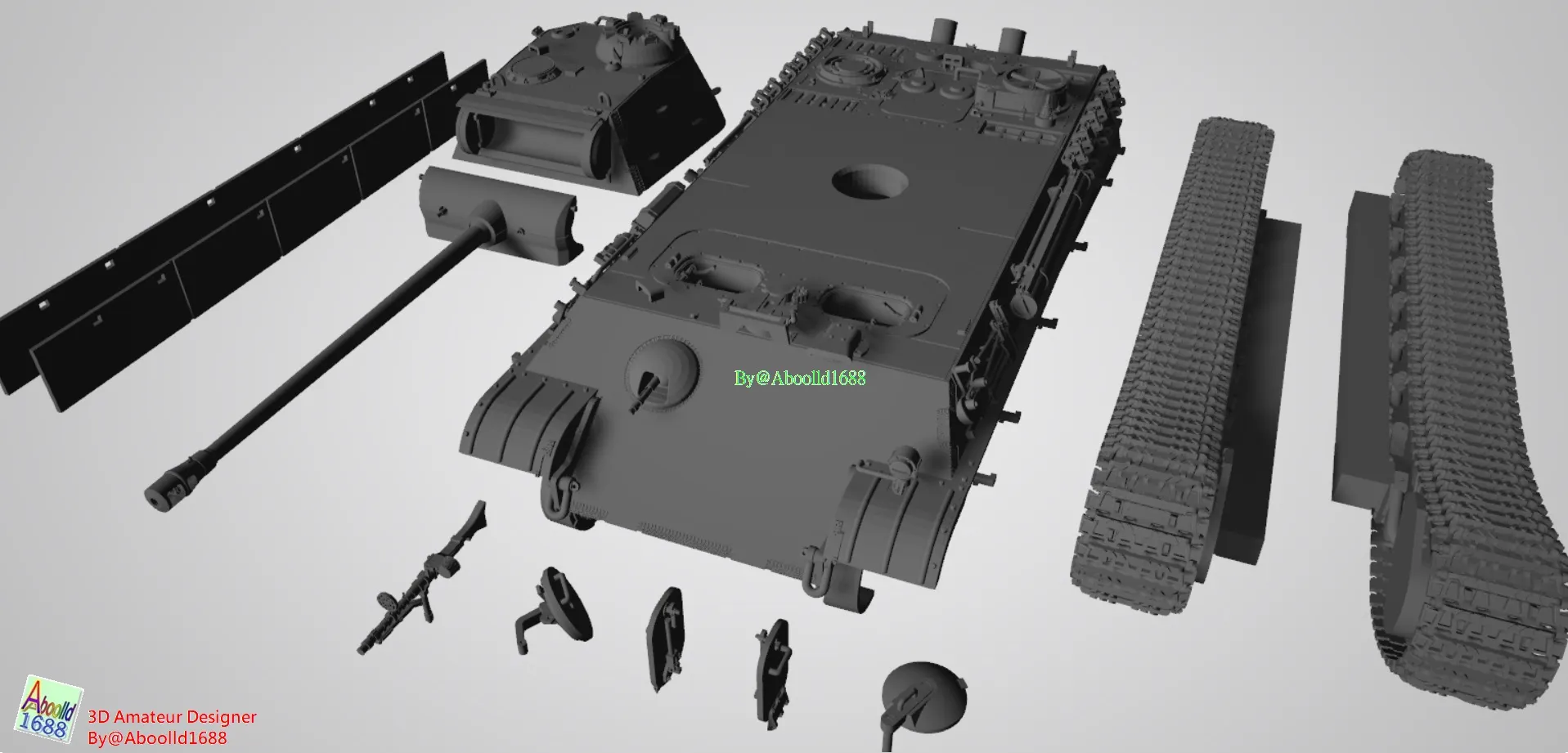 Panther G Tank Late-2.(STL-144)