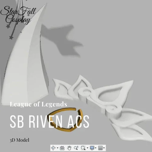 Spirit Blossom Riven Accessories League of Legends