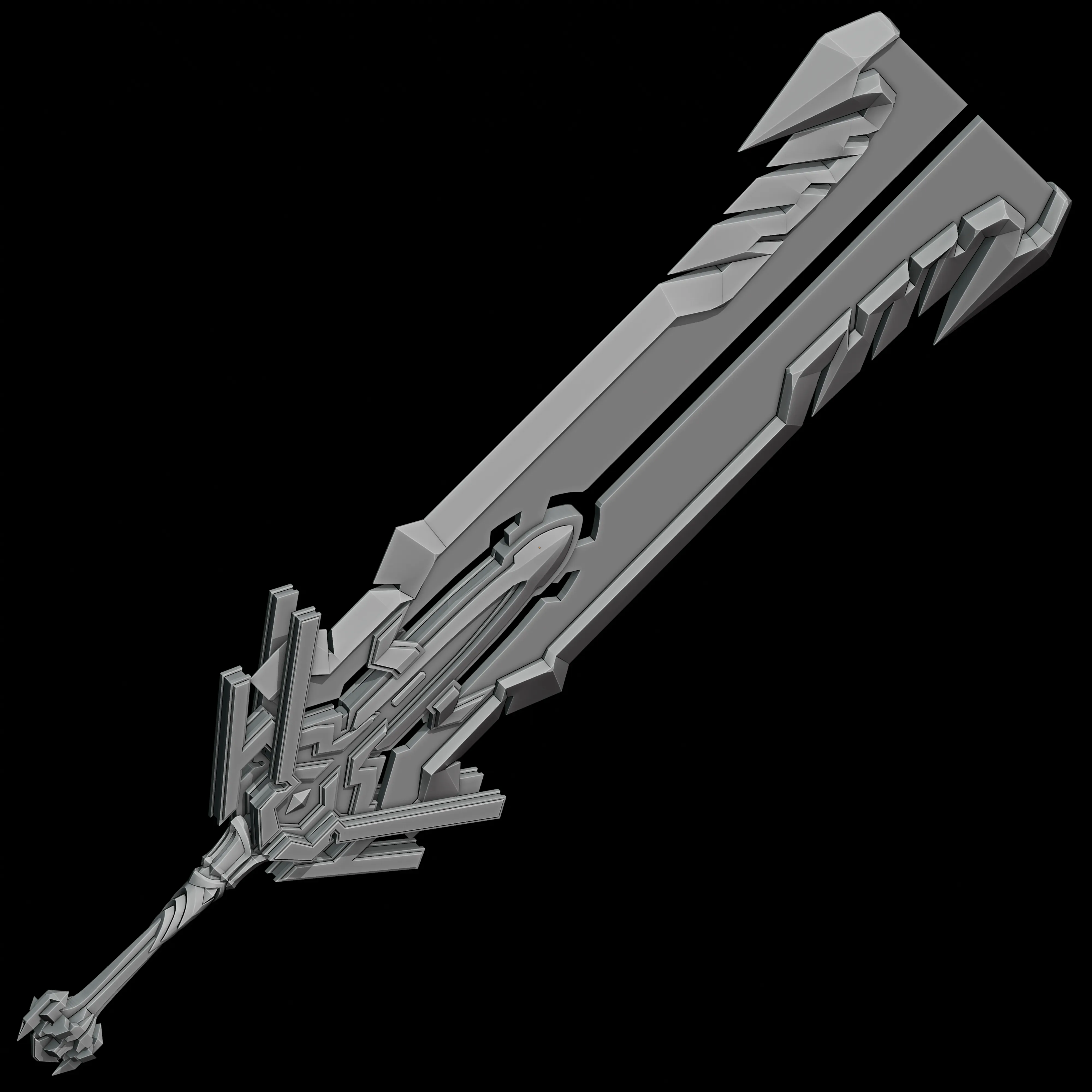 Magik Demon - Sword - Marvel Rivals Cosplay Prop