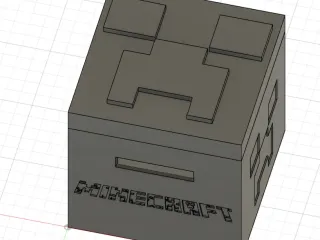 Creeper piggy / coin /money bank