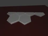 Corner pieces for Modular Terrain Hexagons D&D-2