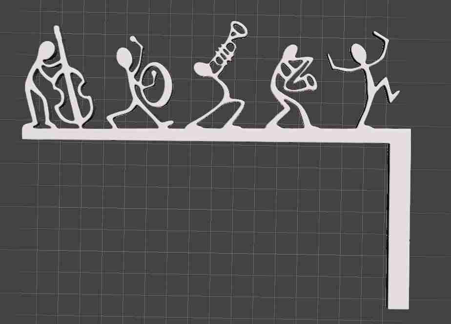 door frames band music 3D models download Creality Cloud