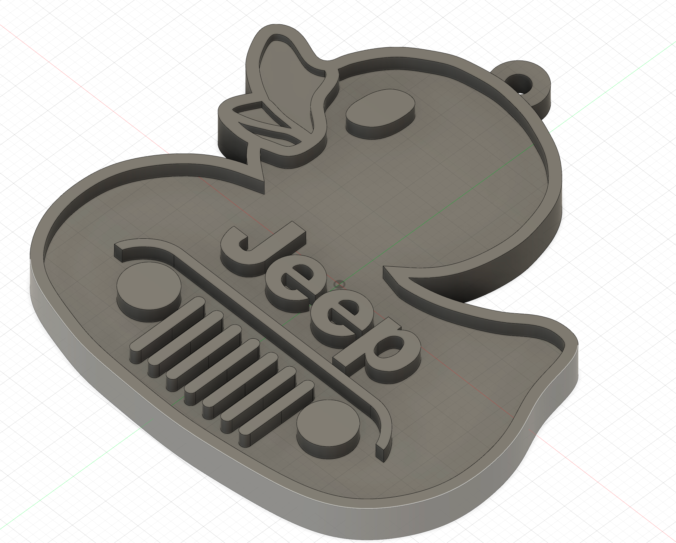 jeep keychain llavero | 3D models download | Creality Cloud