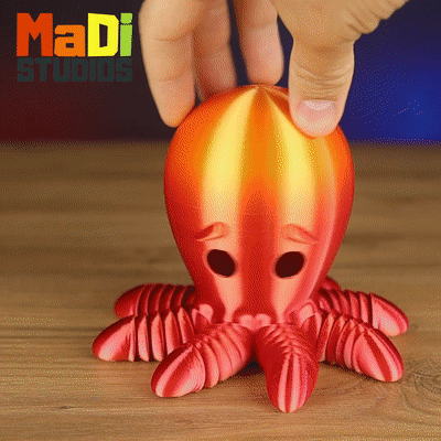 4 Pack Guardian octopus, 3D models download