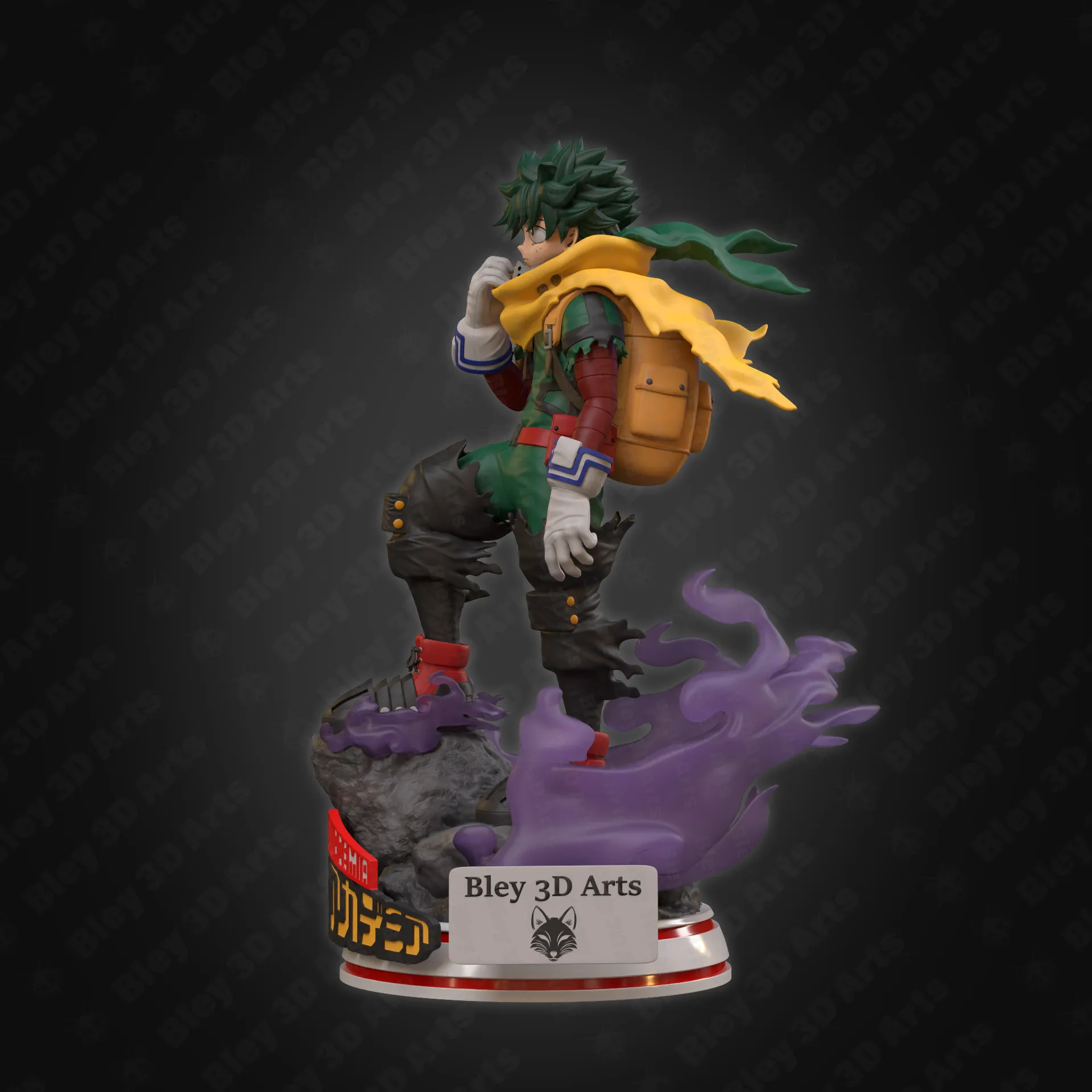 Deku vigilante STL 3D print model