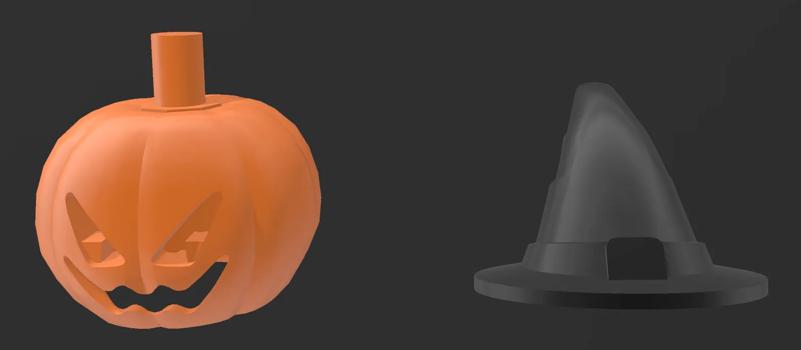 Halloween hats for Lego® Mega-figure
