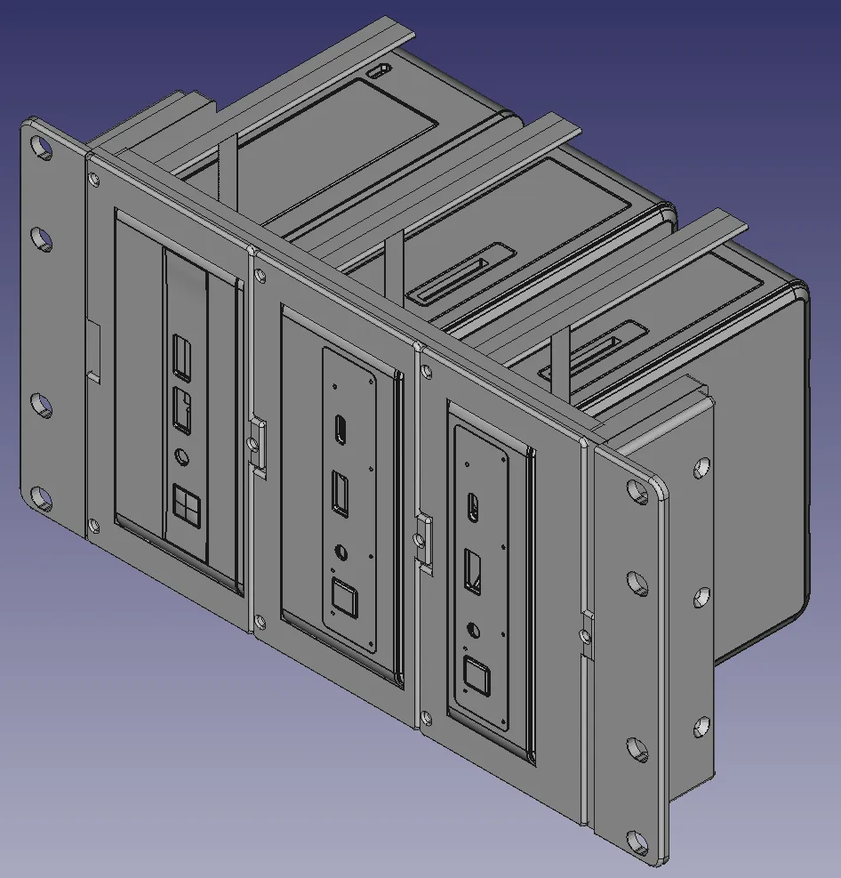 Intel NUC 10 inch rack mount 3U