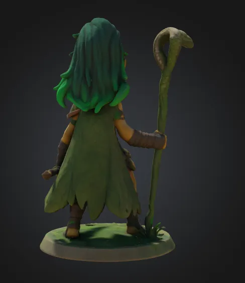 Anime style - obsidian series - NAJA – The Venom Huntress