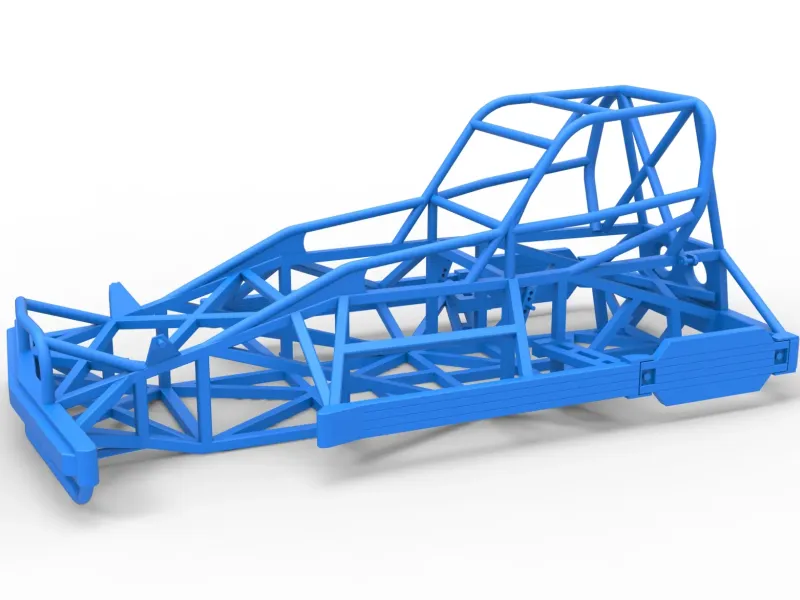Frame of New Zealand Superstock car Version 2 Scale 1:25
