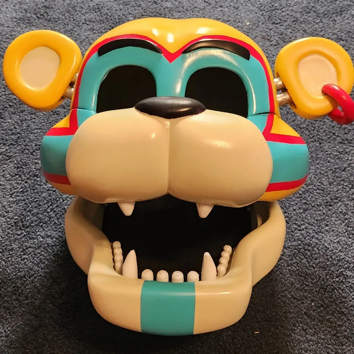 Glamrock Freddy Wearable Mask with Hinged Jaw