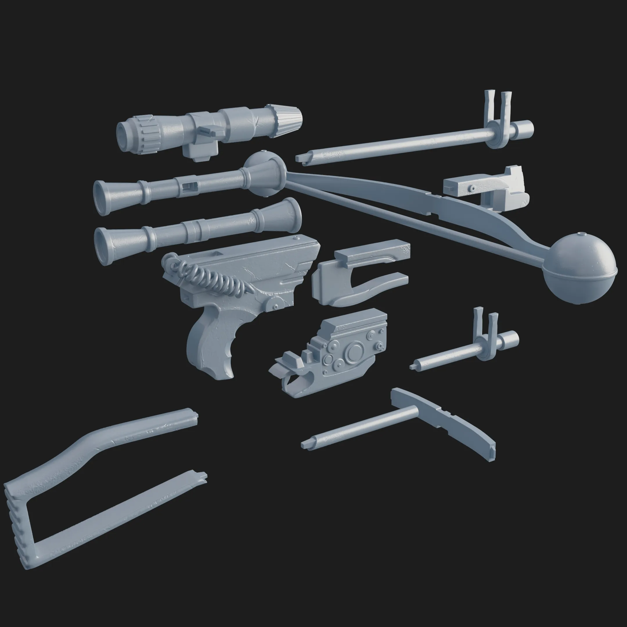 Chewbacca Crossbow Replica - Star Wars Fan Art