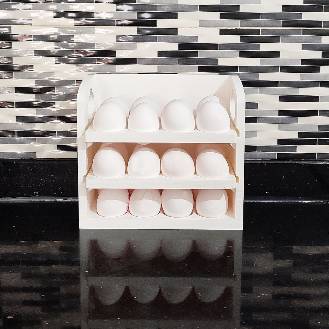 Egg Holder, Egg Storage Rack, Refrigerator Organizer Box