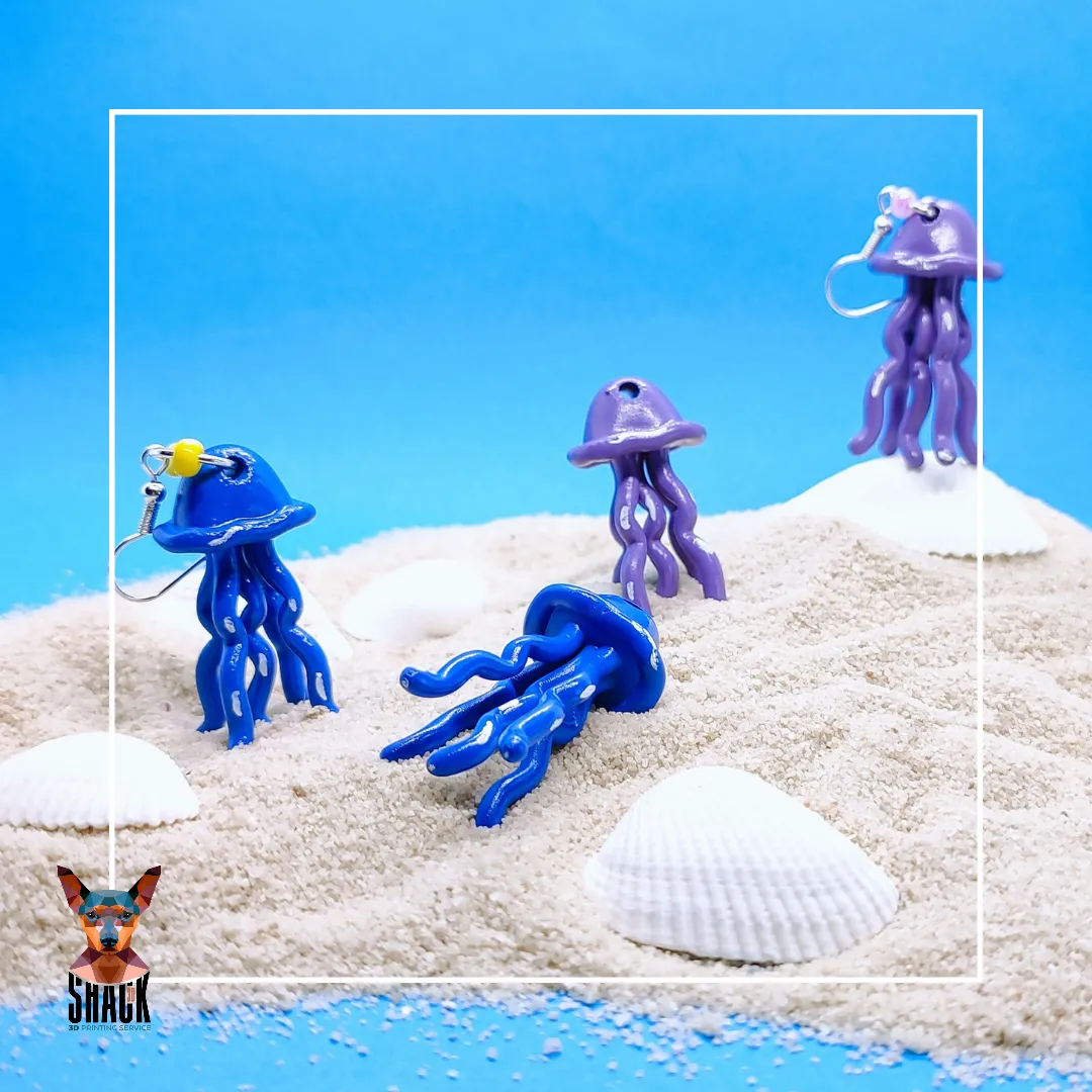QUALLEN-OHRRINGE-SOMMERKOLLEKTION