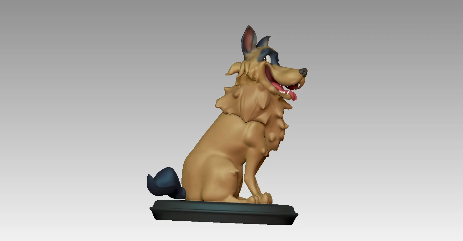 Cane stilizzato (ispirato a Disney Pixar)
