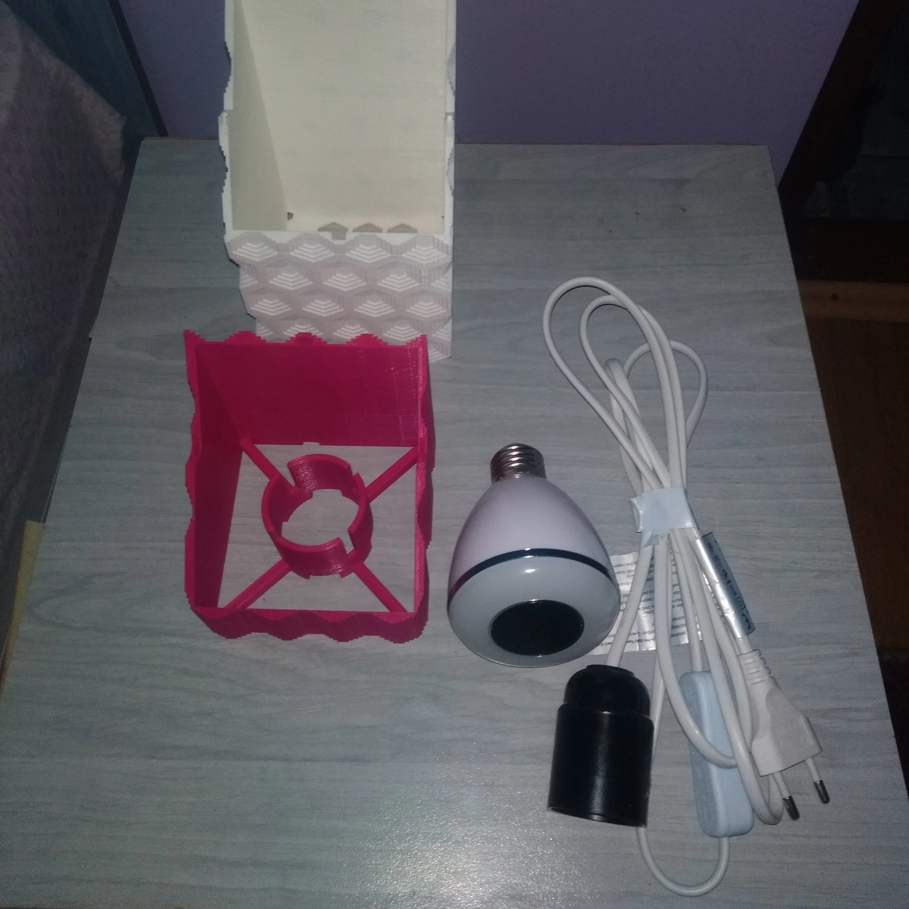 hex lamp design