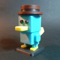 SQUARED PERRY THE PLATYPUS - PHINEAS AND FERB-1