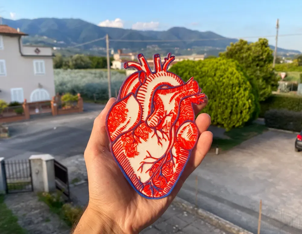 Human Heart (Hueforge)